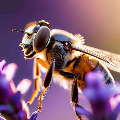 Decoding Bee Wing Characteristics vs Fly Anatomy