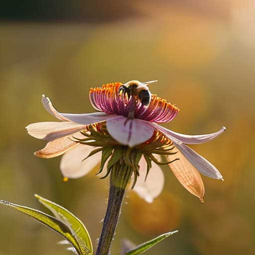 Native plants for bees and butterflies.