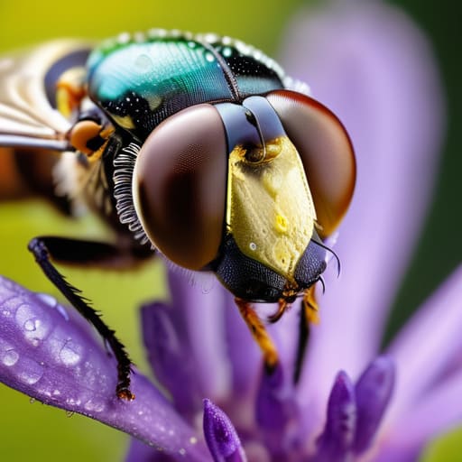 The Real Story of Hoverfly Diet and Foraging Behavior