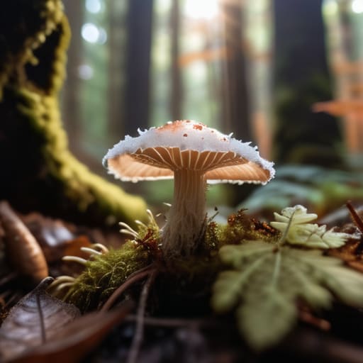 Explaining how fungi fit the ecosystem.