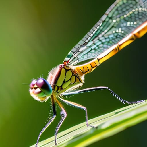 Diagram explaining how insect flight works.