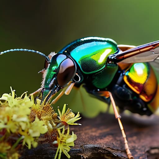 Diagram showing how insect orders differ.