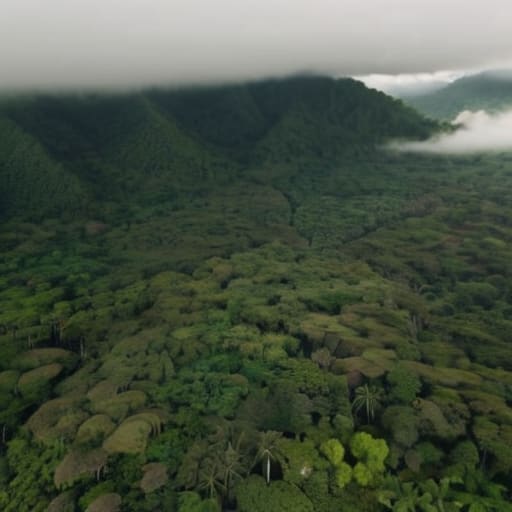How island biogeography applies on land.