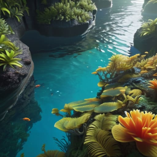 How marine biodiversity relates to land runoff.