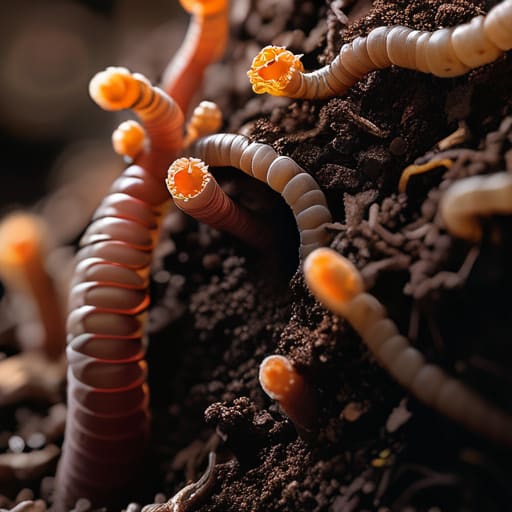 How soil biodiversity is measured via earthworms.