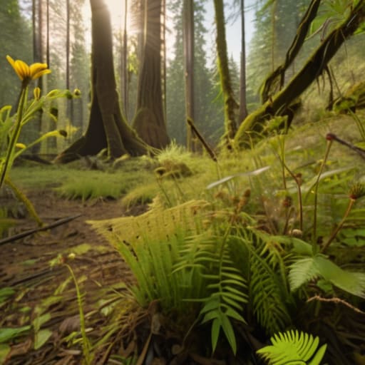 How succession changes habitats in nature.