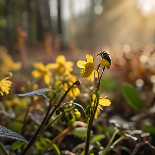 How to plant for pollinators through the year.