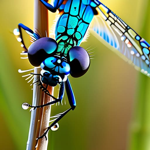 The role of dragonflies in natural ecosystems.